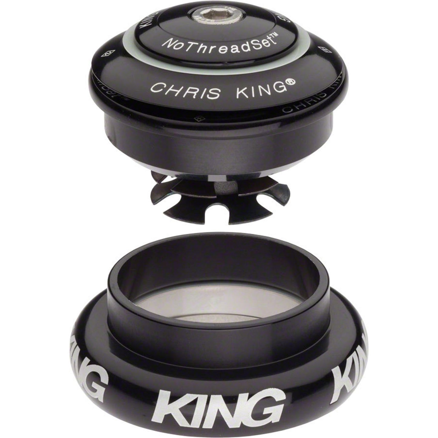 Chris King InSet i7 Headset - 1-1/8 - 1.5", 44/44mm, Black [MPN: BCB1]_1924502