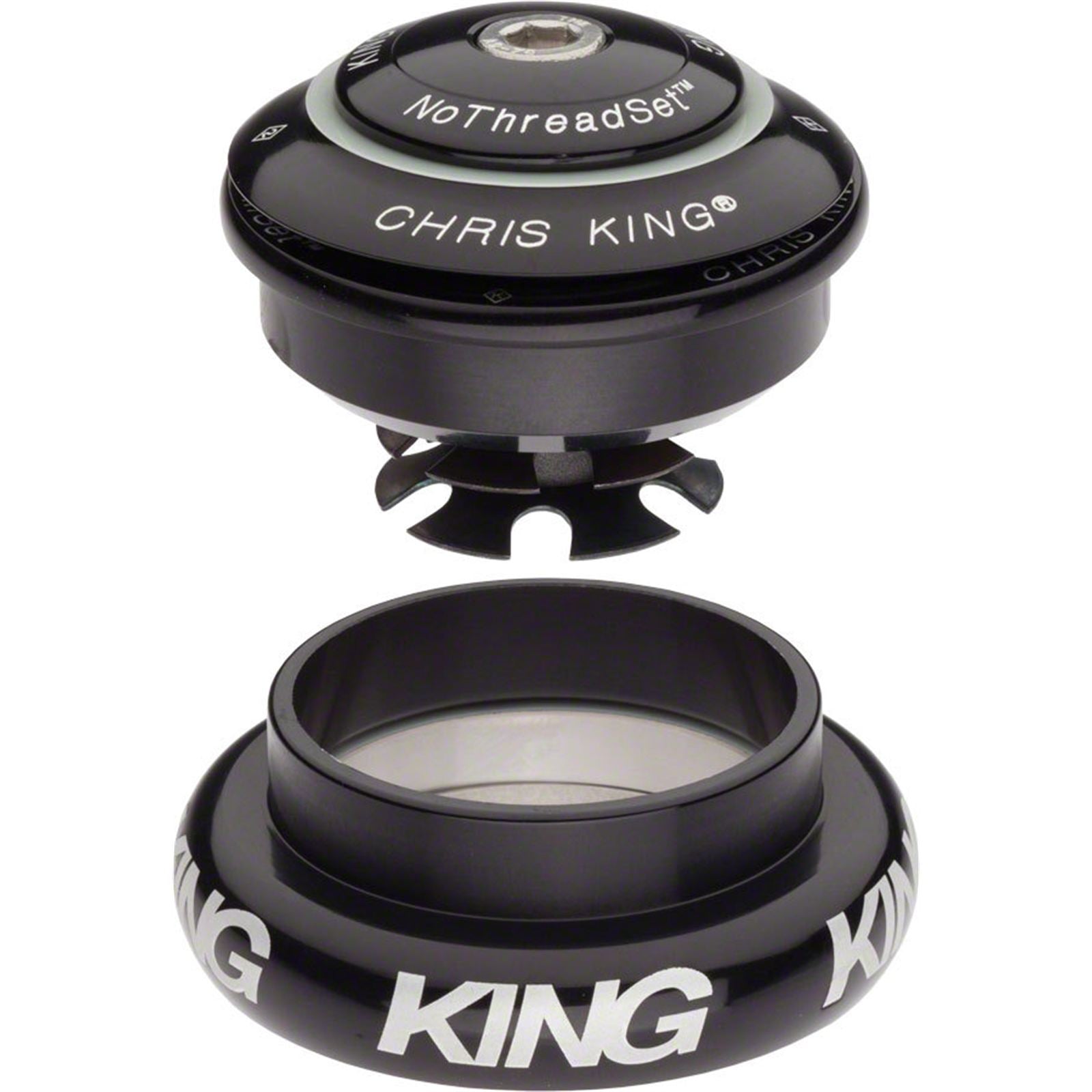 Chris King InSet i7 Headset - 1-1/8 - 1.5", 44/44mm, Black [MPN: BCB1]_1924502