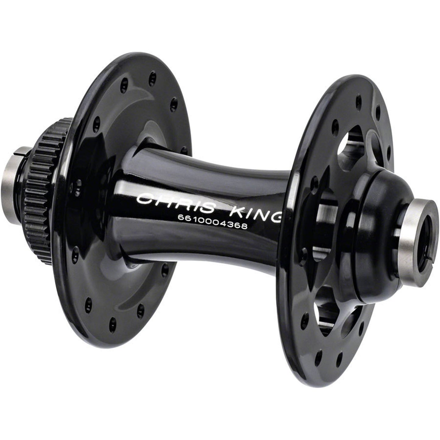 Chris King R45D Front Hub - 12 x 100mm, Center-Lock, Black, 28H [MPN: DAB1BA]_1925203