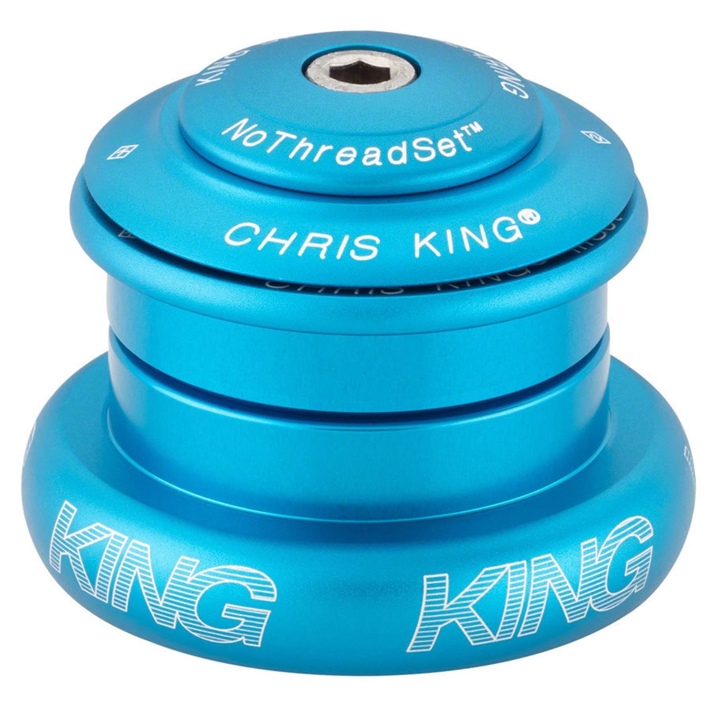 Chris King InSet i7 Headset - 1-1/8 - 1.5", 44/44mm, Matte Turquoise [MPN: BCT2]_1924462
