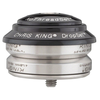 Chris King DropSet 4 Headset - 1-1/8", 42/42mm, 45 Deg, Black [MPN: CCB1]_1924430