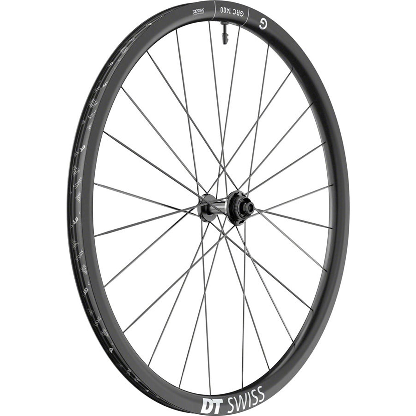 DT Swiss GRC 1400 DICUT 30 Front Wheel - 700, 12 x 100mm, Black [MPN: WGRC140AIDXCA19673]_1933757