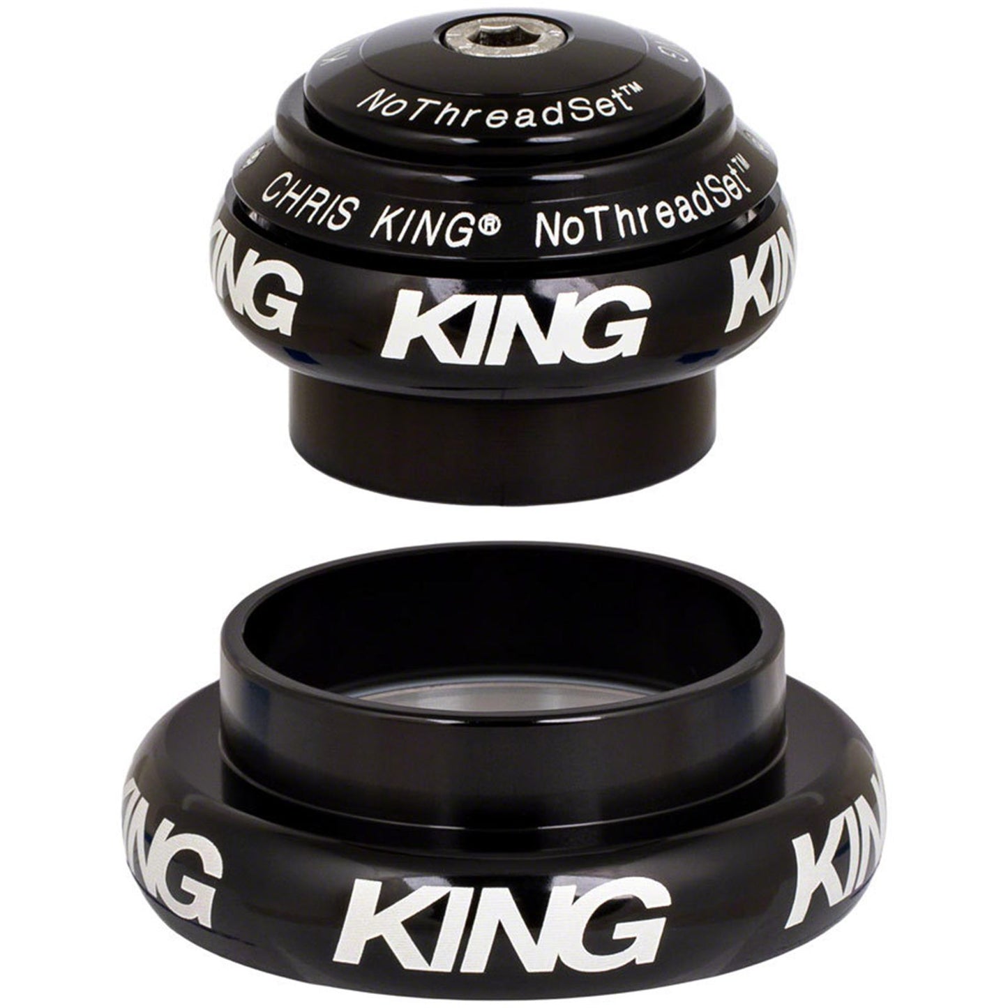 Chris King NoThreadset Headset - 1.5" Tapered, 34/44, Black [MPN: BKB1]_1924404