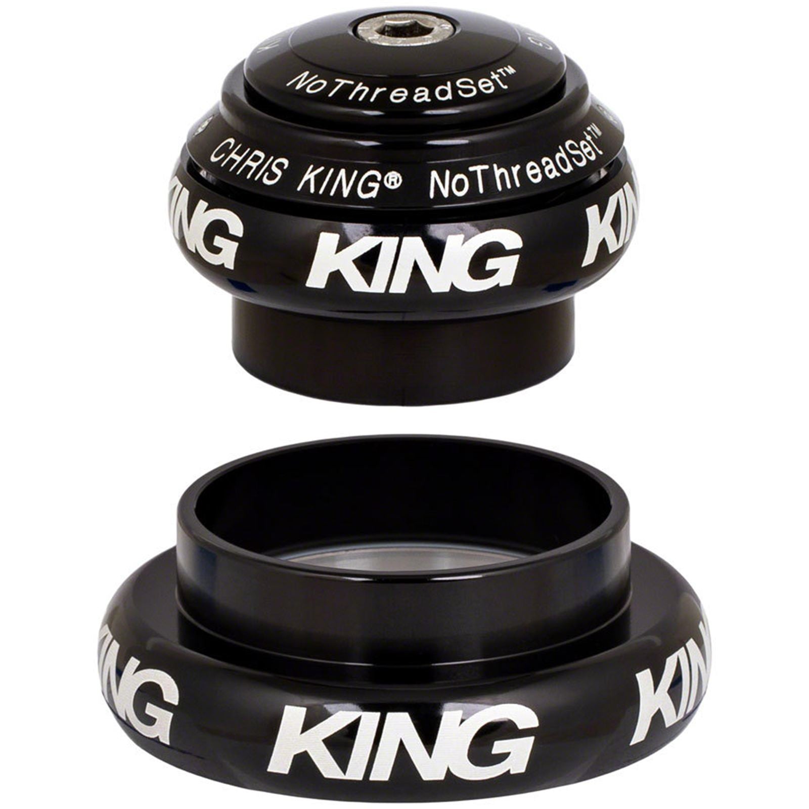 Chris King NoThreadset Headset - 1.5" Tapered, 34/44, Black [MPN: BKB1]_1924404