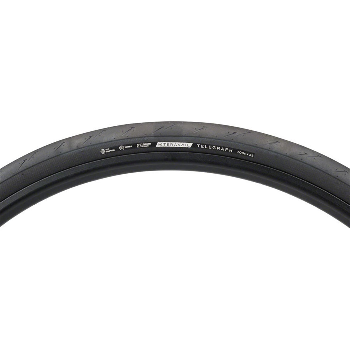 Teravail Telegraph Tire - 700 x 35, Tubeless, Folding, Black, Durable [MPN: 19-000361]_1932501