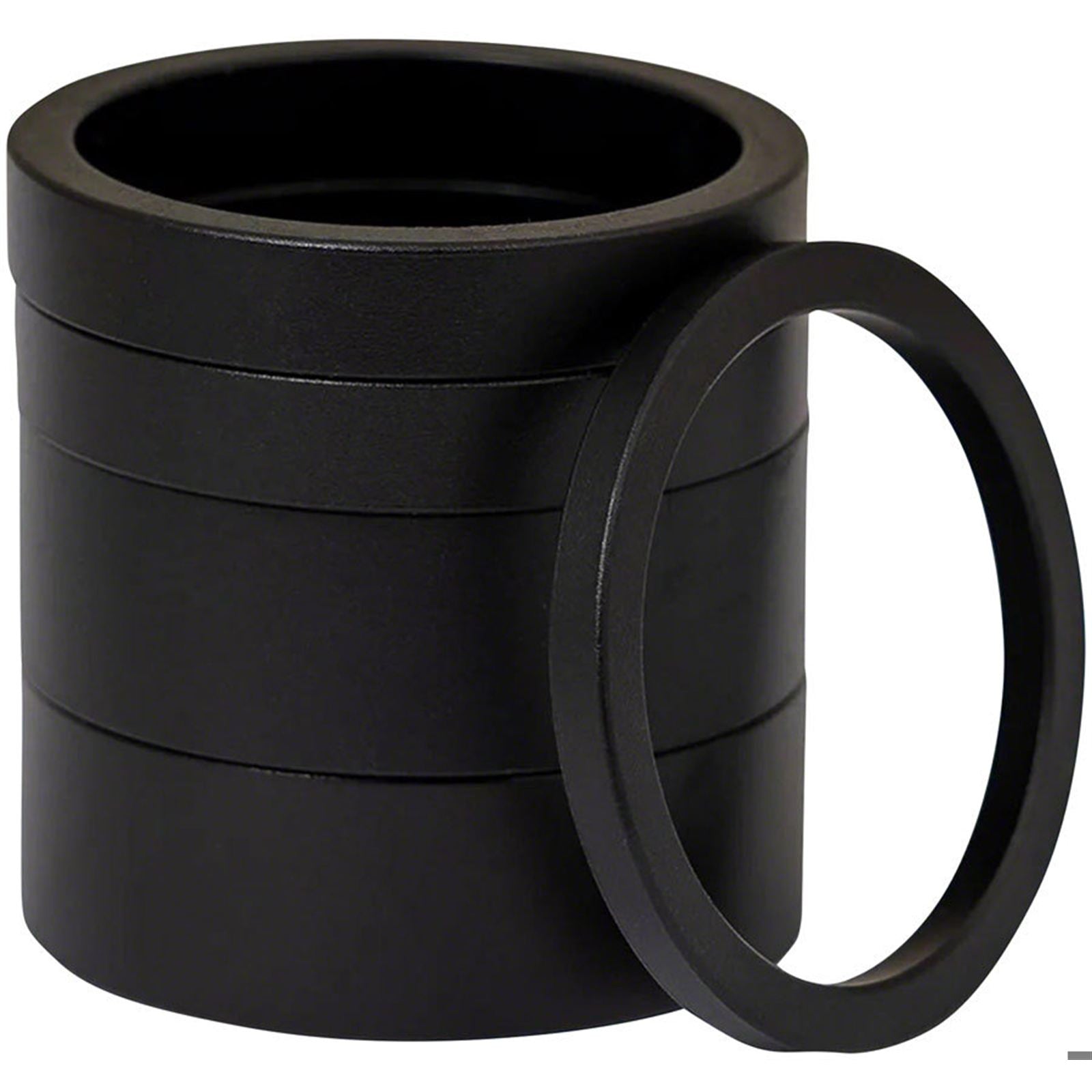 Chris King Headset Spacer Kit 2 - Alloy, 1-1/8", Matte Black [MPN: PHS217J]_1924270