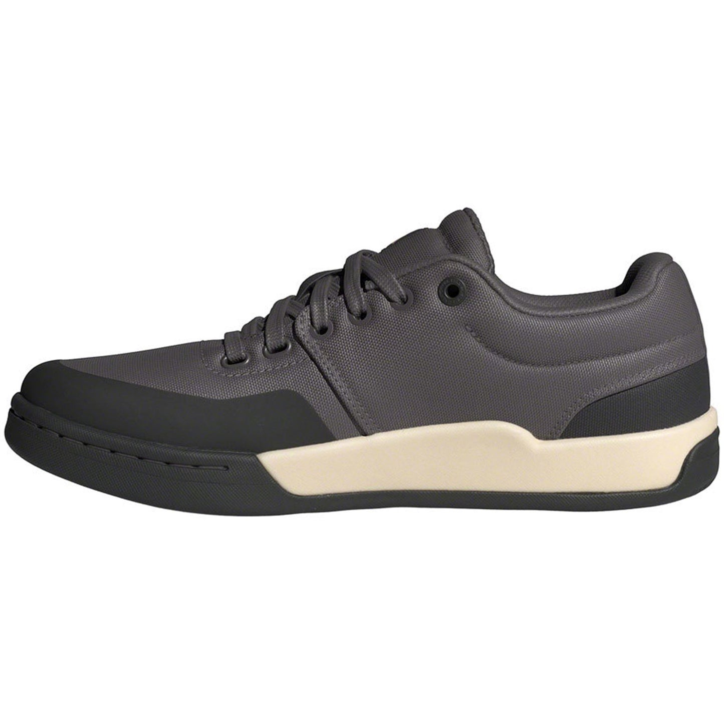 Five Ten Freerider Pro Canvas Flat Men's Shoes Charcoal/Carbon/Oat - 7 [MPN: IE7592-7]_1927143