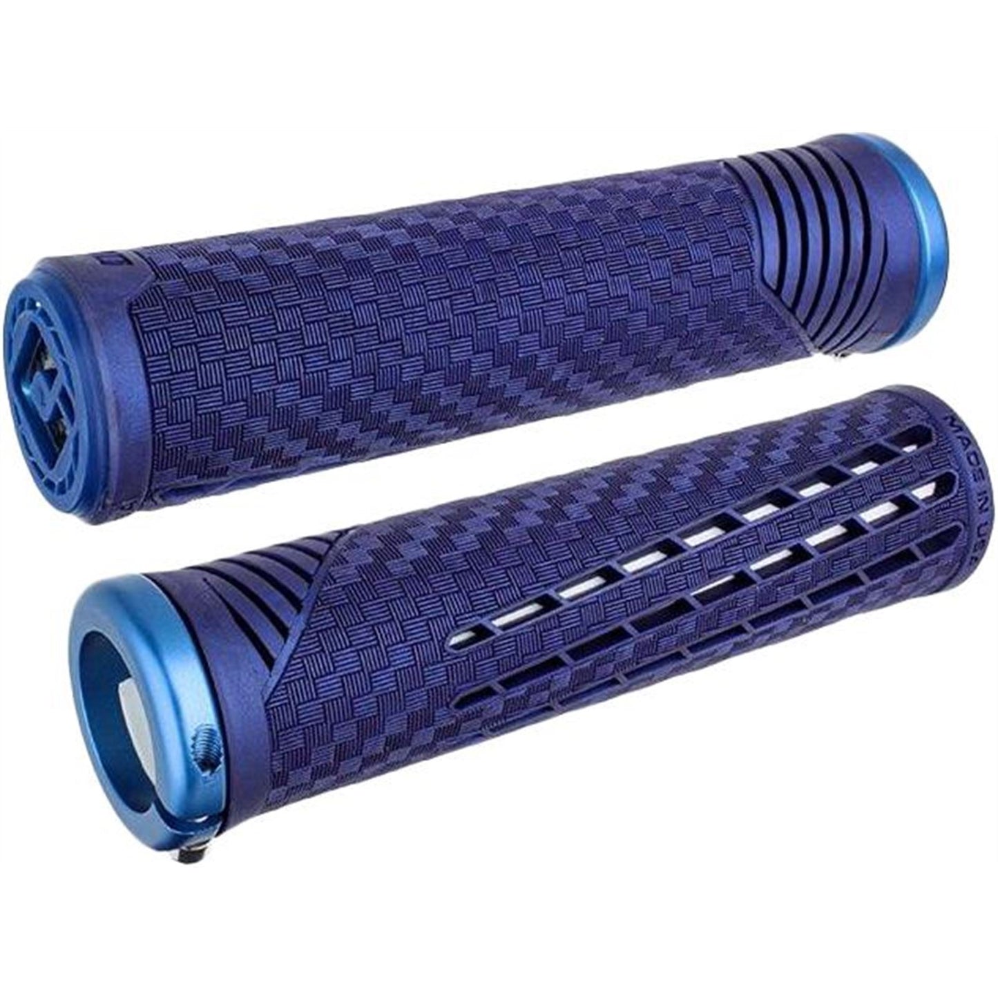 ODI CF11 V2.1 BMX Grips Sapphire/Blue W/ Matte Blue [MPN: F35CFSU-U]_1707417