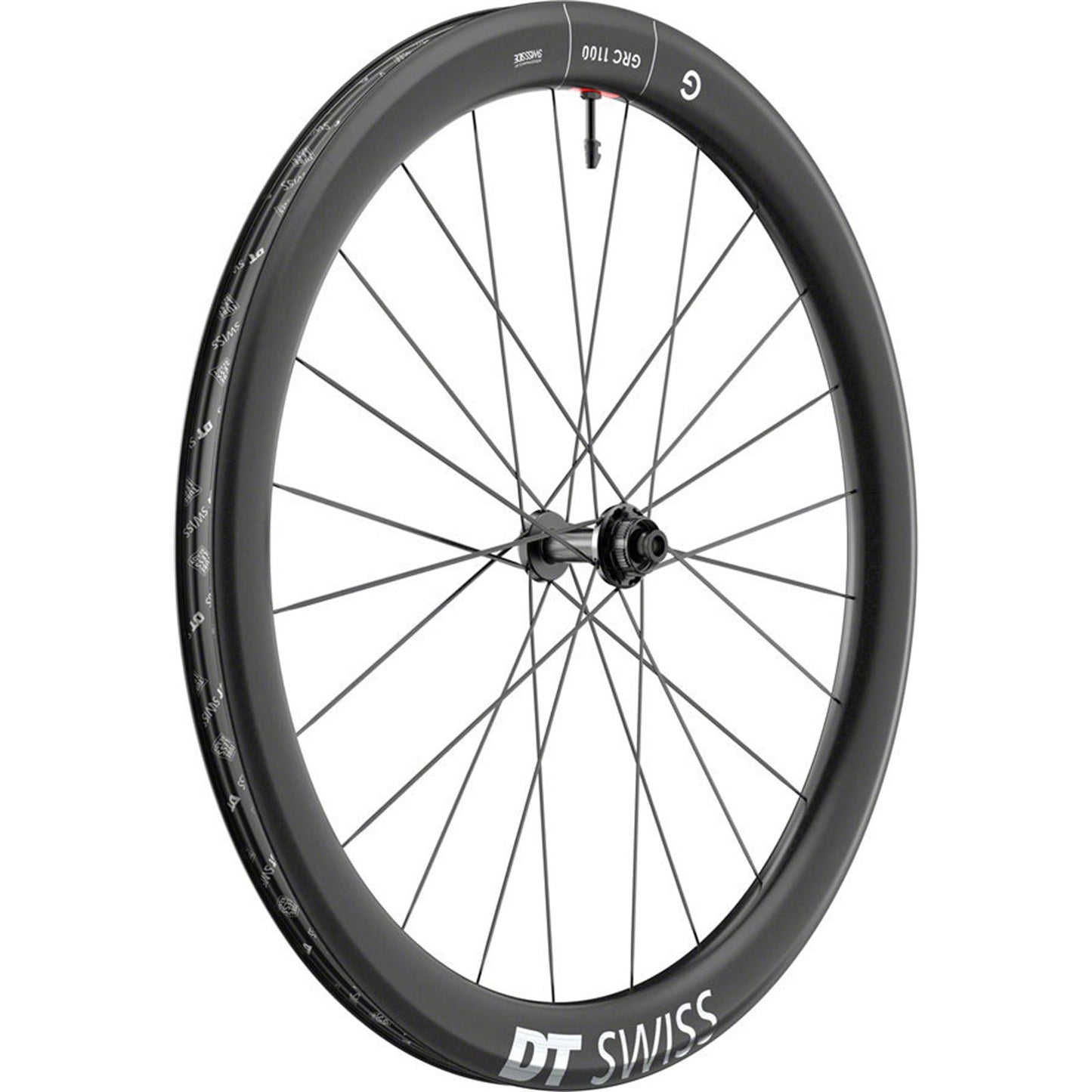DT Swiss GRC 1100 DICUT 50 Front Wheel - 700c, 12 x 100mm, Black [MPN: WGRC110AIDXCA22322]_1933791