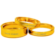Cane Creek Interlok Chroma Studio Headset Spacer Kit - (1) 10mm, (2) 5mm, Gold [MPN: BAA2277GD]_1924349