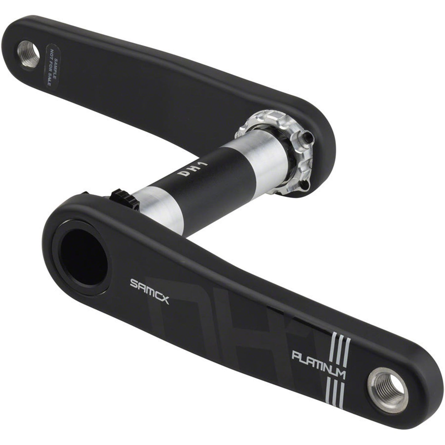 Samox Platinum DH-1 Carbon Crankset - 160mm, 3-Bolt, Black [MPN: DCM01J-D00-BB0-PA-160DH]_1917276