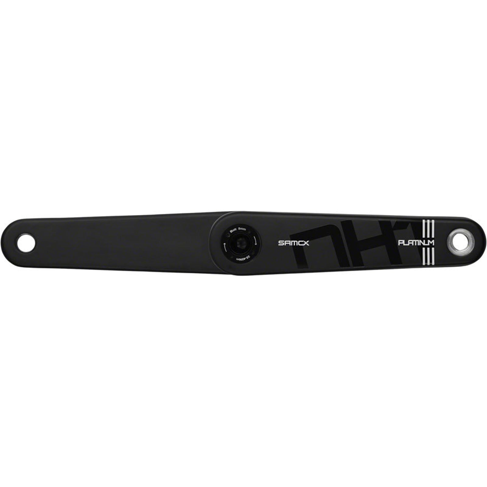 Samox Platinum DH-1 Carbon Crankset - 155mm, 3-Bolt, Black [MPN: DCM01J-D00-BB0-PA-155DH]_1917211