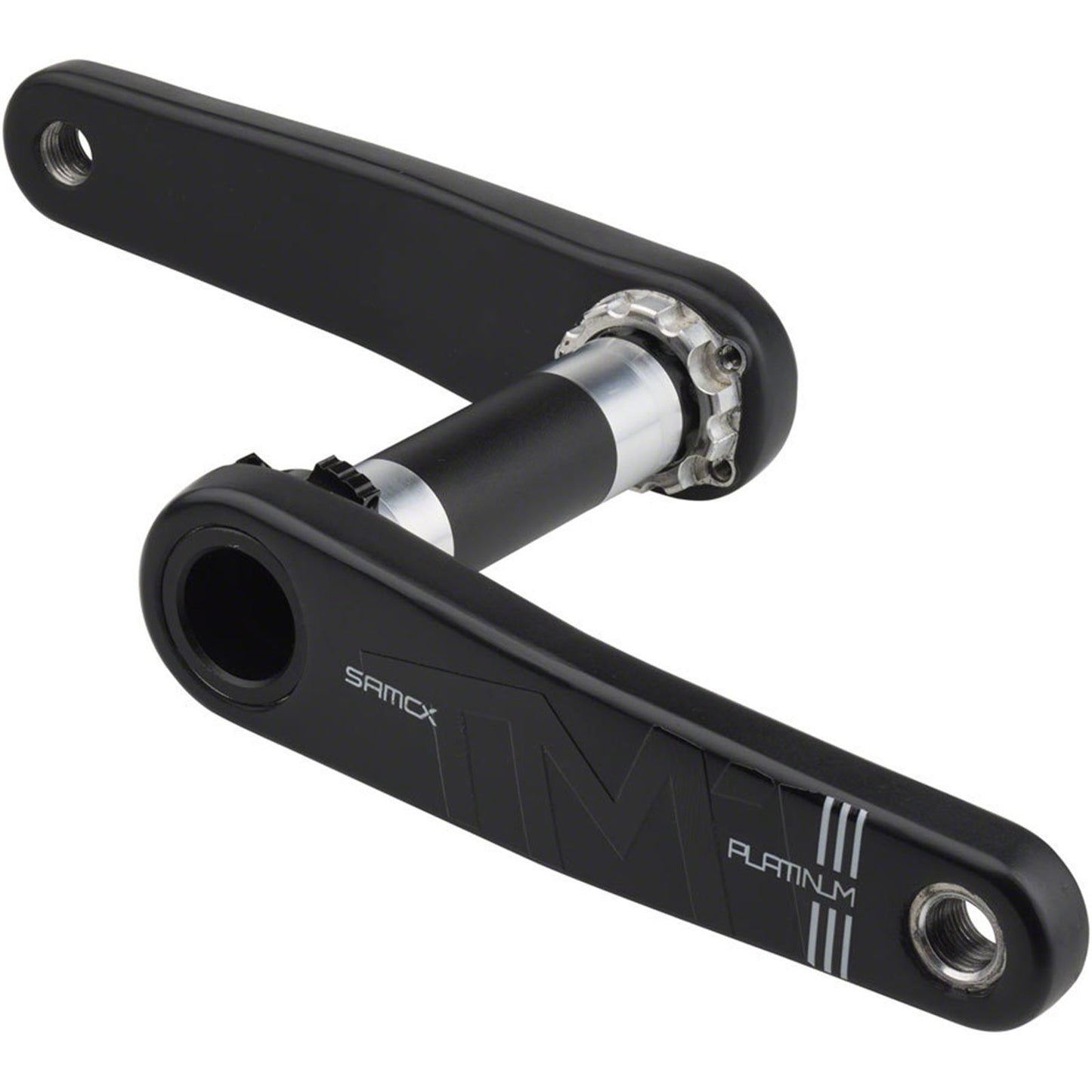 Samox Platinum TM-1 Carbon Crankset - 160mm, 3-Bolt, Black [MPN: DCM01J-D00-BB0-PA-160]_1953623