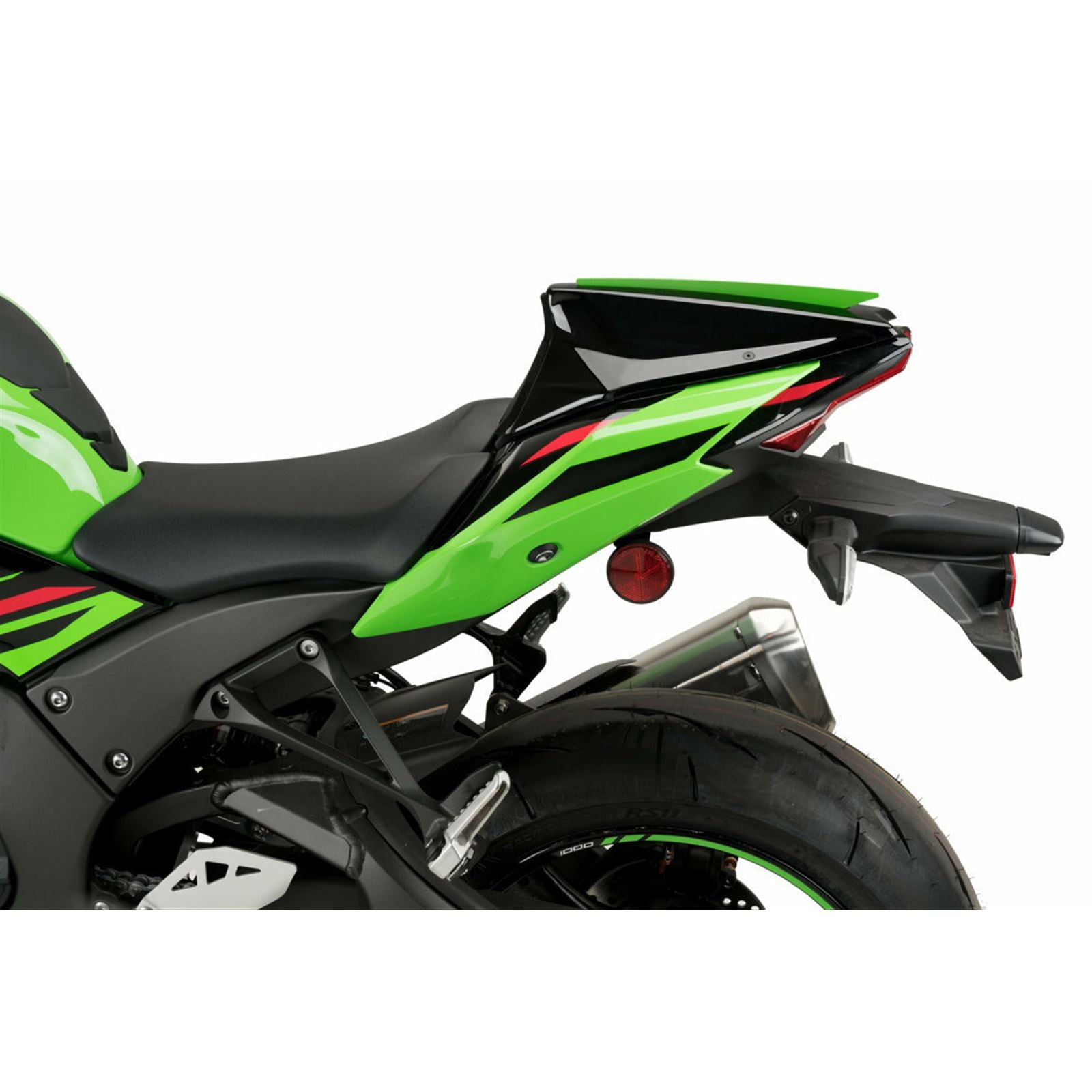 Puig Rear Seat Cowl for Kawasaki - Black 20704N_1487094