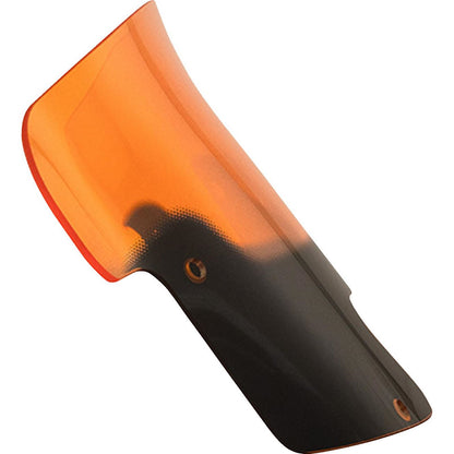 Klock Werks Kolor Flare™ Windshield - 8" - Orange for Indian [MPN: KWW-04-0628]_1487734
