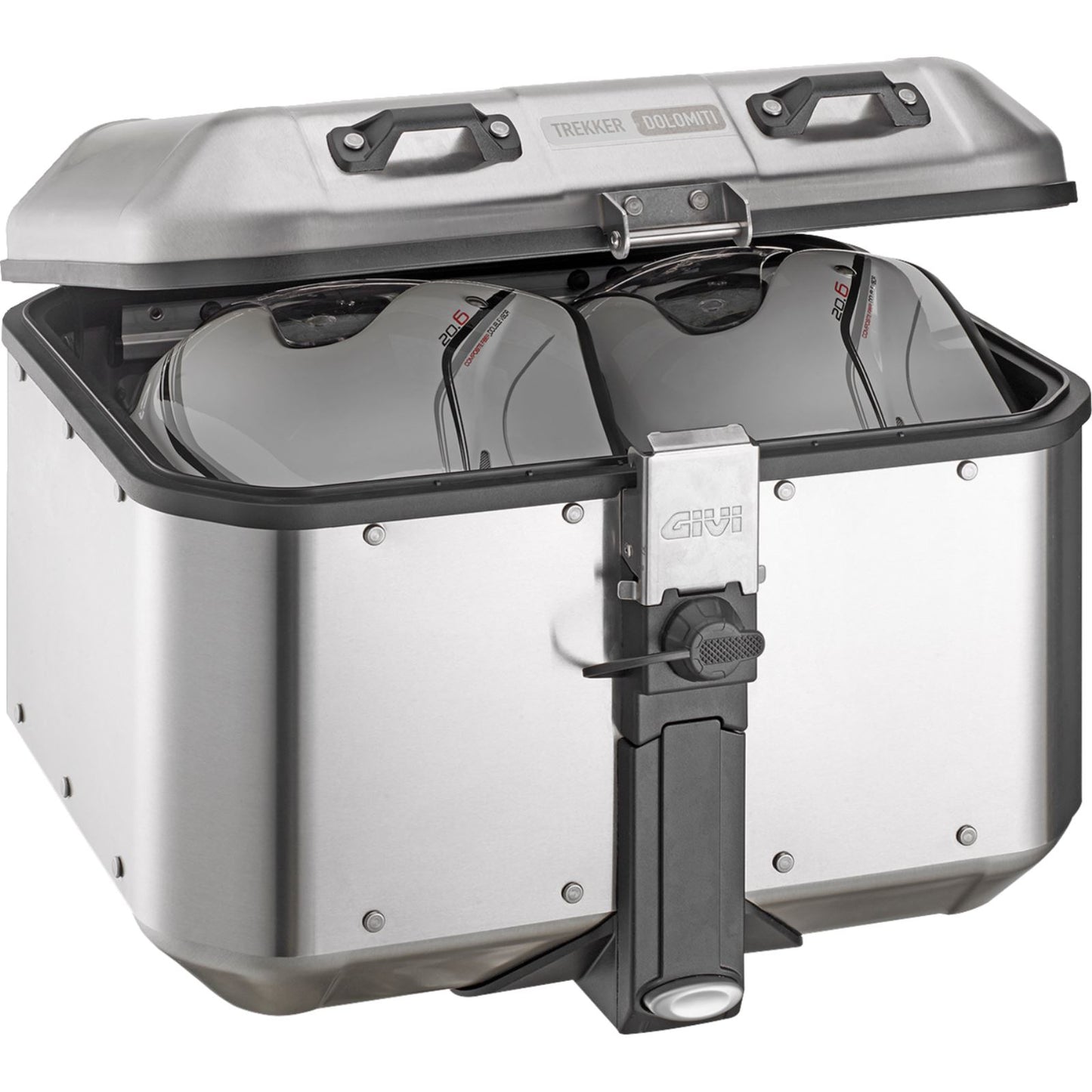 Givi Dolomiti Monokey Top Case - 46L - Silver DLM46A_1486874