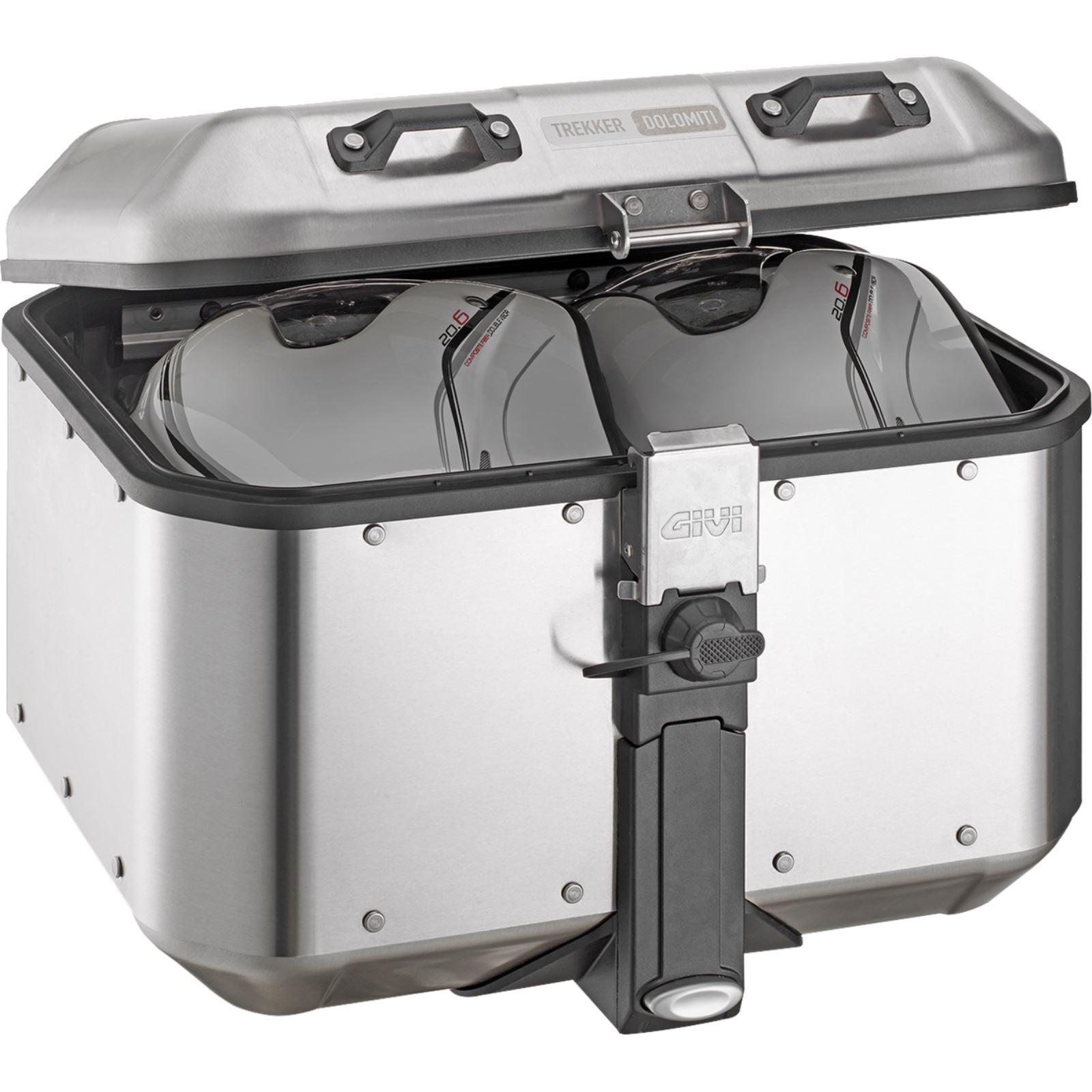 Givi Dolomiti Monokey Top Case - 46L - Silver DLM46A_1486874