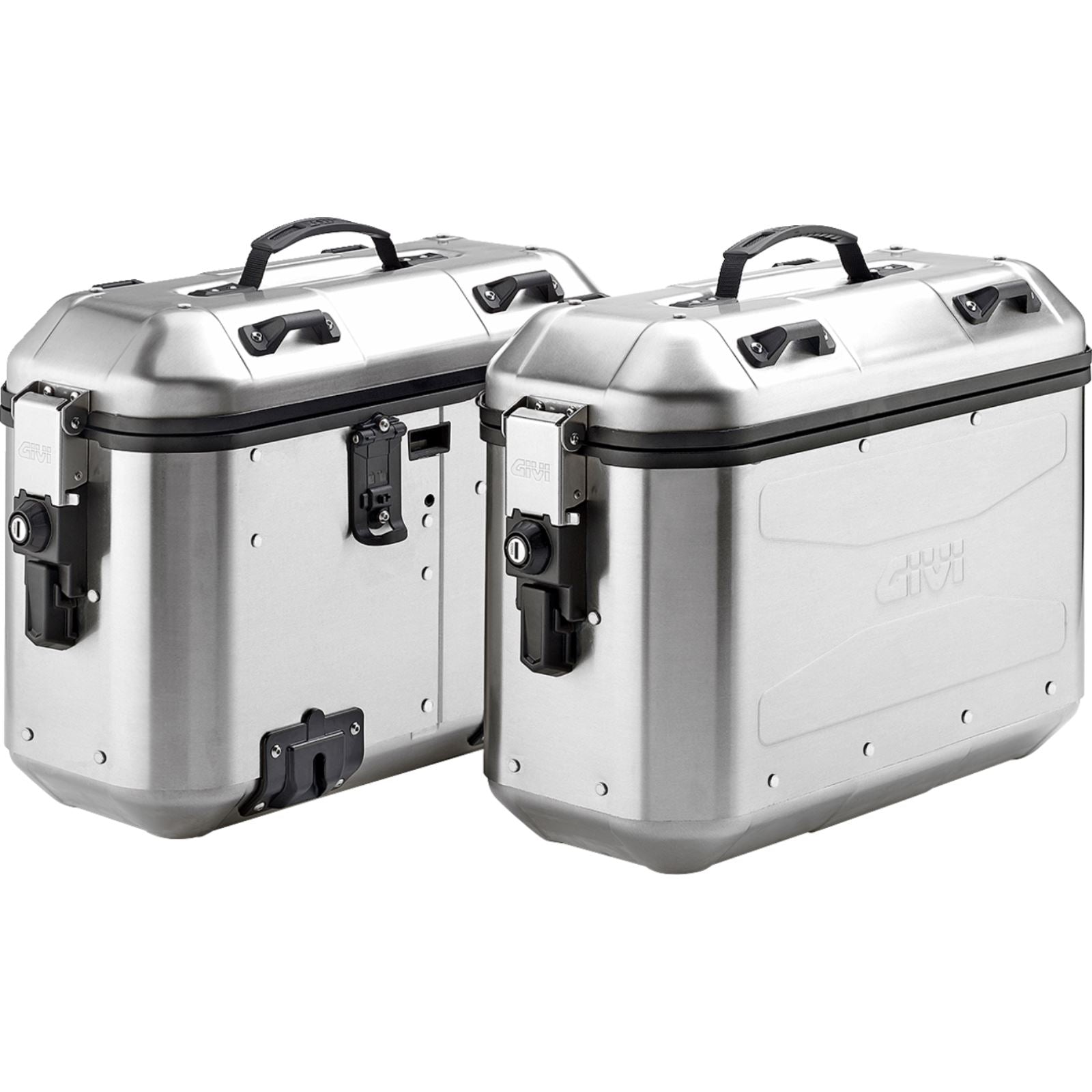 Givi Dolomiti Monokey Side Cases - 36L - Silver DLMK36APACK2_1486877