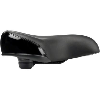 MSW Cruiser Saddle - Memory Foam, Soft Touch Cover, Steel, Black [MPN: 17-000502]_1926731