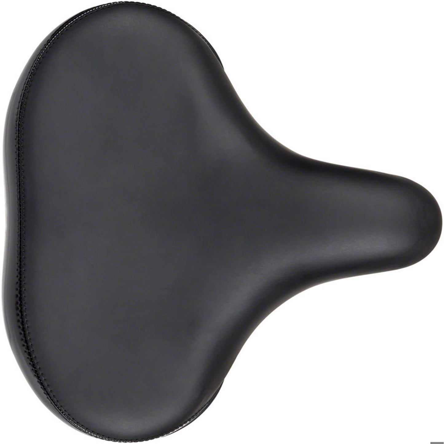 MSW Cruiser Saddle - Memory Foam, Soft Touch Cover, Steel, Black [MPN: 17-000502]_1926732