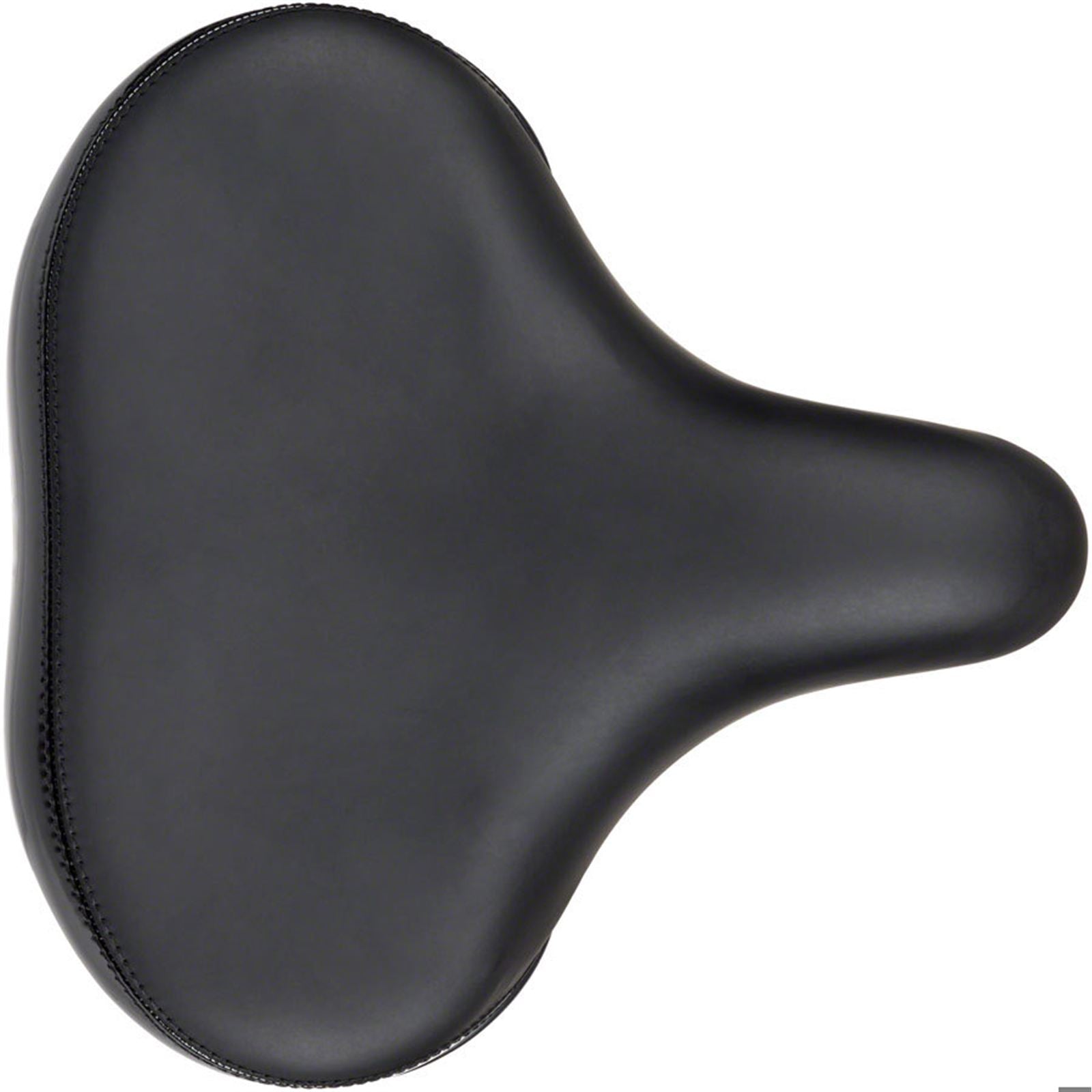 MSW Cruiser Saddle - Memory Foam, Soft Touch Cover, Steel, Black [MPN: 17-000502]_1926732