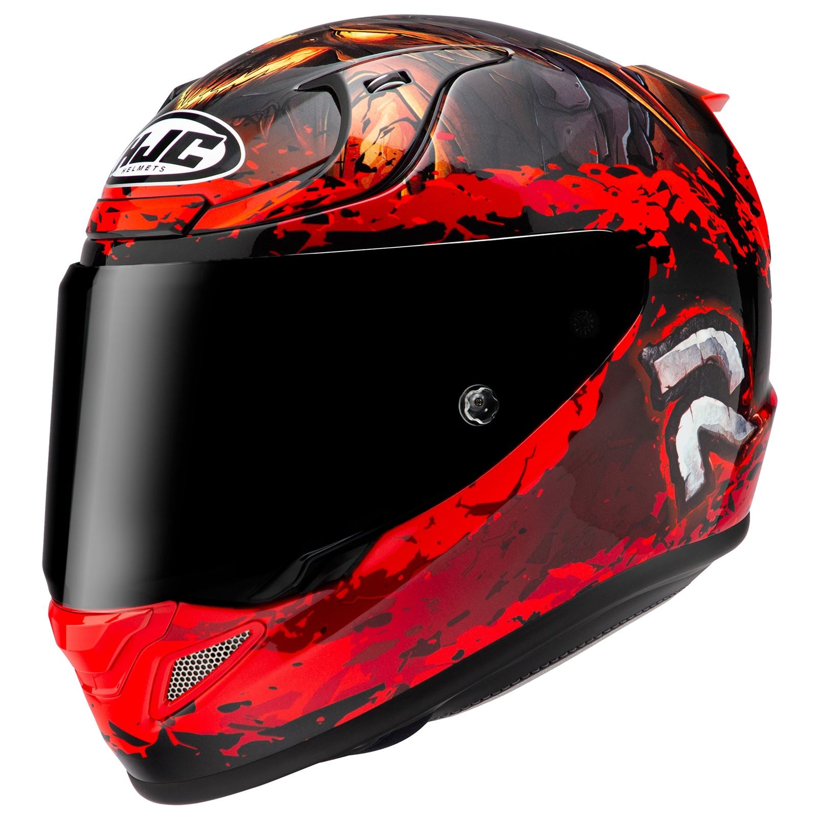 HJC RPHA 12 Diablo Blizzard Helmet - MC-1 - Black/Red_1511412