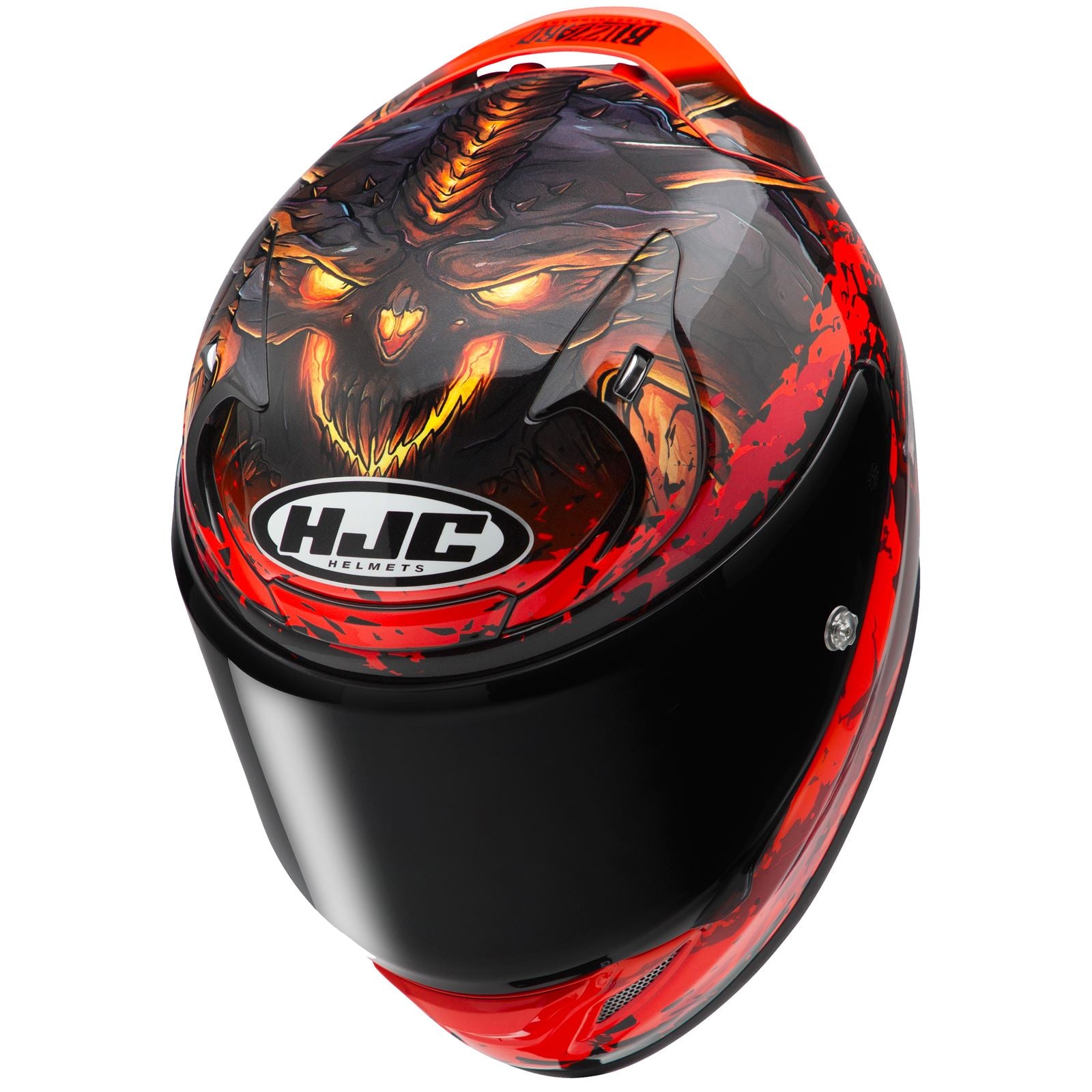 HJC RPHA 12 Diablo Blizzard Helmet - MC-1 - Black/Red_1511388