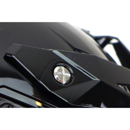 THH Helmets TX-28 Dual Sport Solid Helmet - Black - Large OPEN BOX [MPN: 648080]_1488036