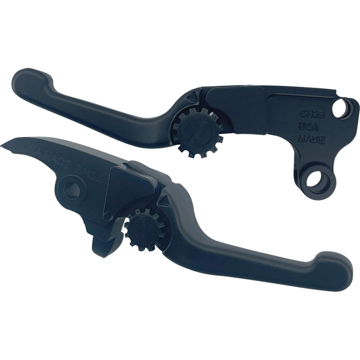 Powerstands Racing - PSR Lever Set - Anthem for Harley Davidson - Short - Black [MPN: 12-01667-22]_1489846