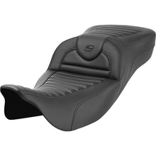 Saddlemen Roadsofa™ Extended Reach Seat - Tuck-n-Roll - Carbon Fiber 808-07B-20500_1498022