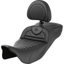 Saddlemen Roadsofa™ Extended Reach Seat - Tuck-n-Roll - Carbon Fiber 808-07B-205B0_1498024