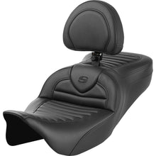 Saddlemen Roadsofa™ Seat - with Backrest - Tuck-n-Roll - FL '08-'23 808-07B-202B0_1501316