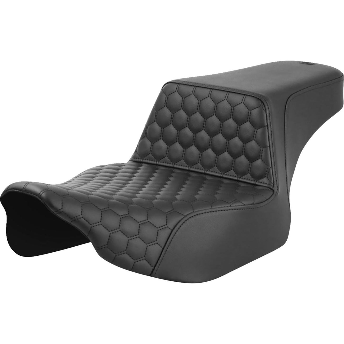 Saddlemen Step-Up Seat - Extended Reach - Black Stitch - FL '23-'24 823-07-17800_1492588