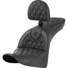 Saddlemen Roadsofa™ Seat - with Backrest - Lattice Stitch 818-33-182BR_1510621