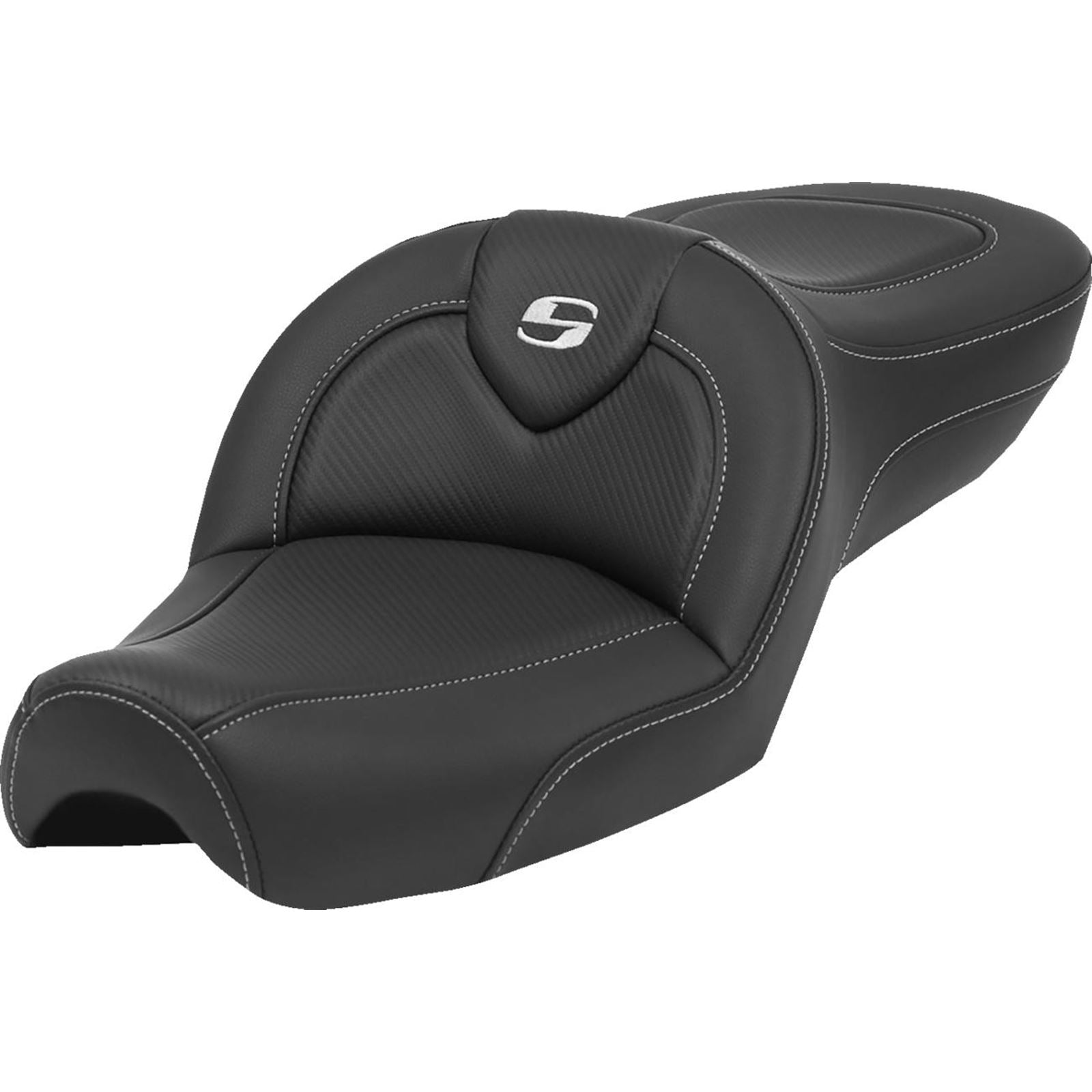 Saddlemen Roadsofa™ Seat - without Backrest - Carbon Fiber - XL '79-'03 879-03-185_1492580