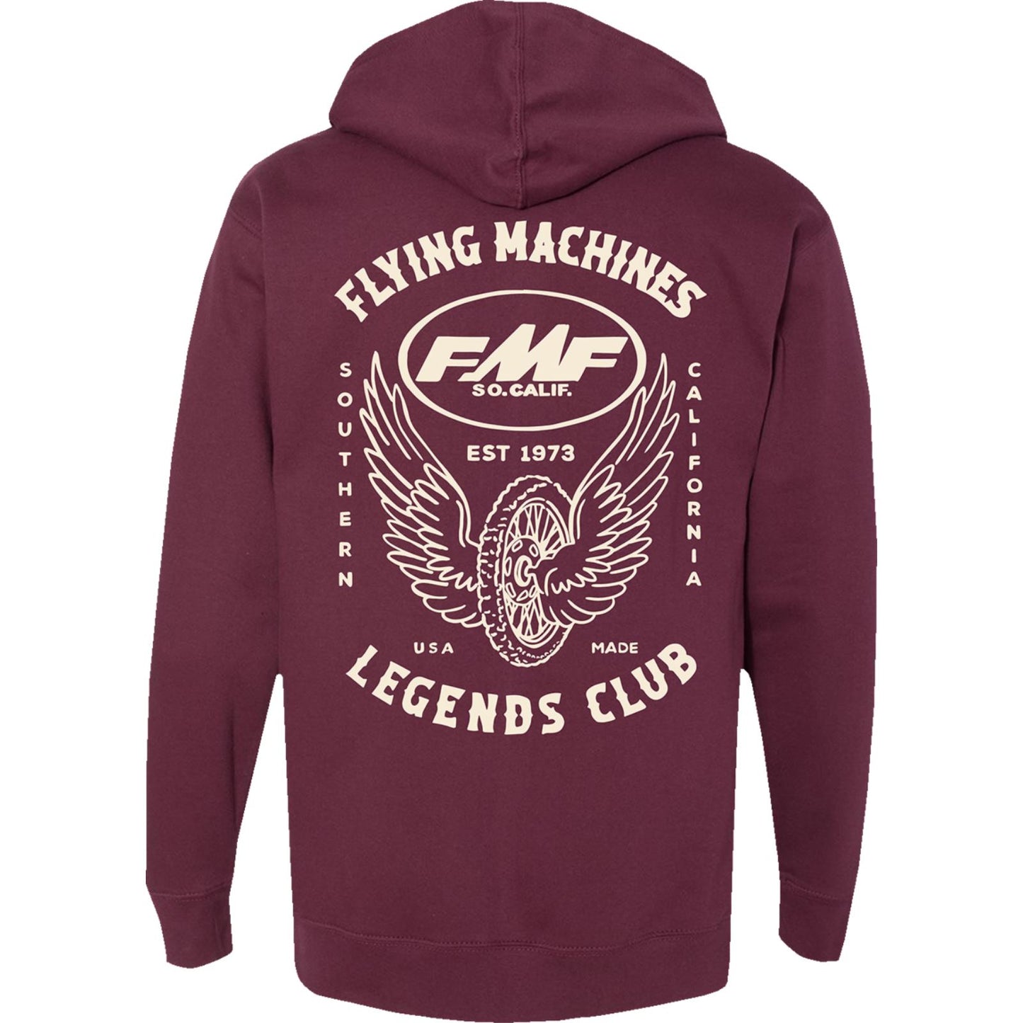 FMF Racing Loyalty Hoodie - Maroon_1487974
