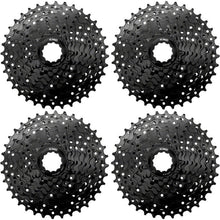 KMC REACT Cassette - 9-Speed, 11-36t, HG Driver Compatible, Black, 4 pk. [MPN: CSTE00509]_1923250