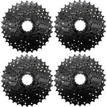 KMC REACT Cassette - 9-Speed, 11-32t, HG Driver Compatible, Black, 4 pk. [MPN: CSTE00493]_1923249