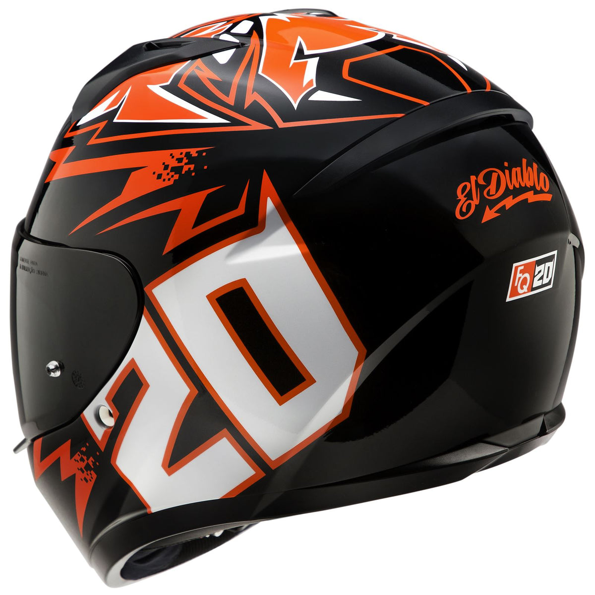 HJC C10 Diablo Mask LE Helmet - MC-1_1489732