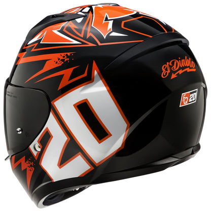 HJC C10 Diablo Mask LE Helmet - MC-1_1489732
