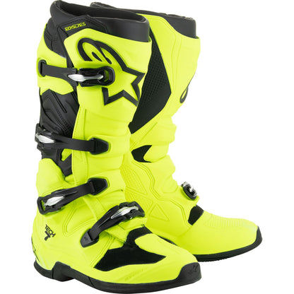 Alpinestars Tech 7 Boots - Fluorescent Yellow/Black - Size 13 [MPN: 2012025-551-13]_1489563
