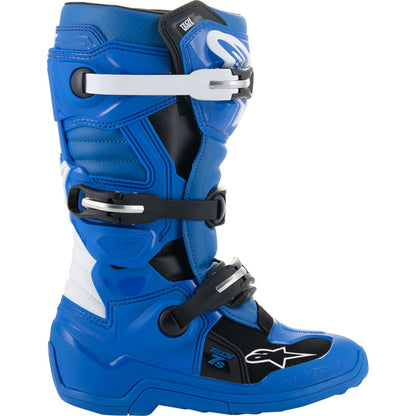 Alpinestars Youth Tech 7S Boots - Blue/Black/White_1489571