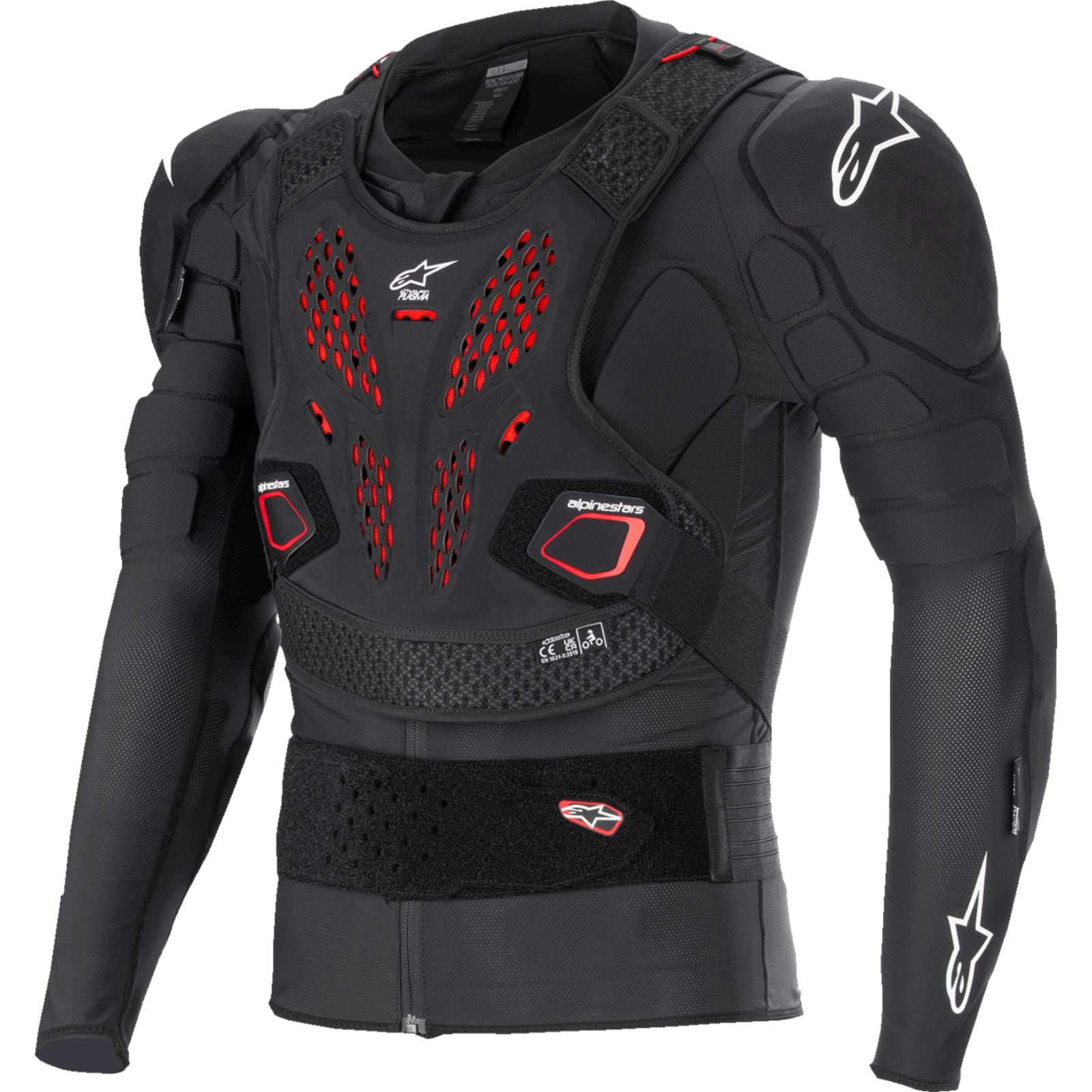 Alpinestars Bionic Pro v3 Plasma Protection Jacket - Black/Red/White_1488952