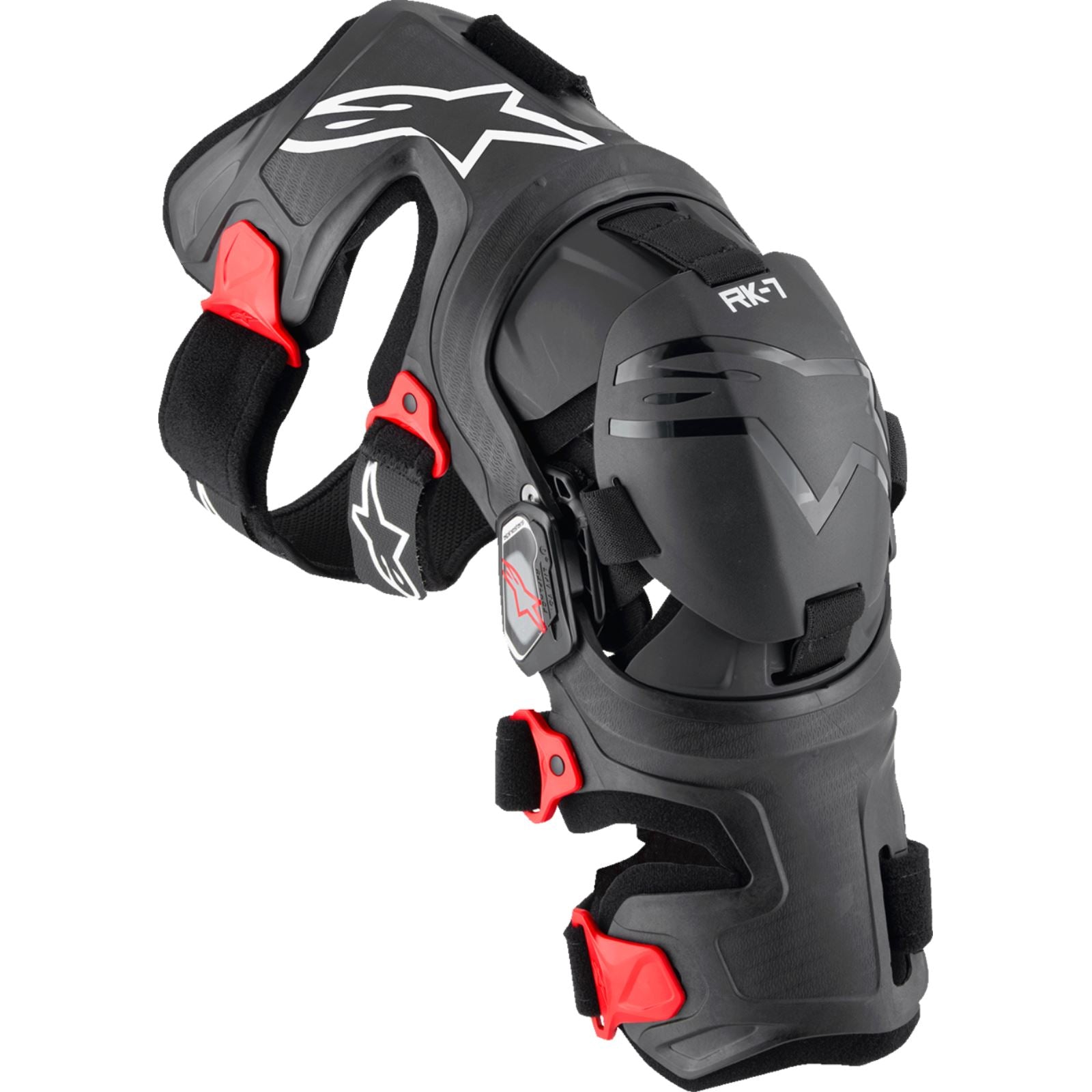 Alpinestars RK-7 Plasma Knee Braces - Black/Red_1488922