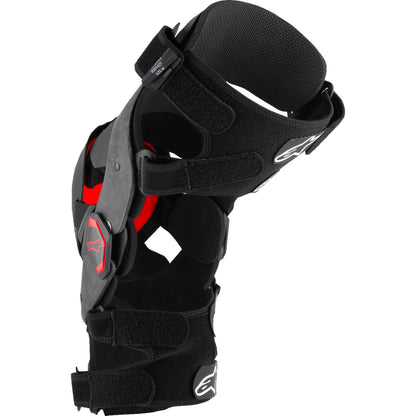 Alpinestars Supertech RK-10 Plasma Knee Braces - Black/Red_1488914