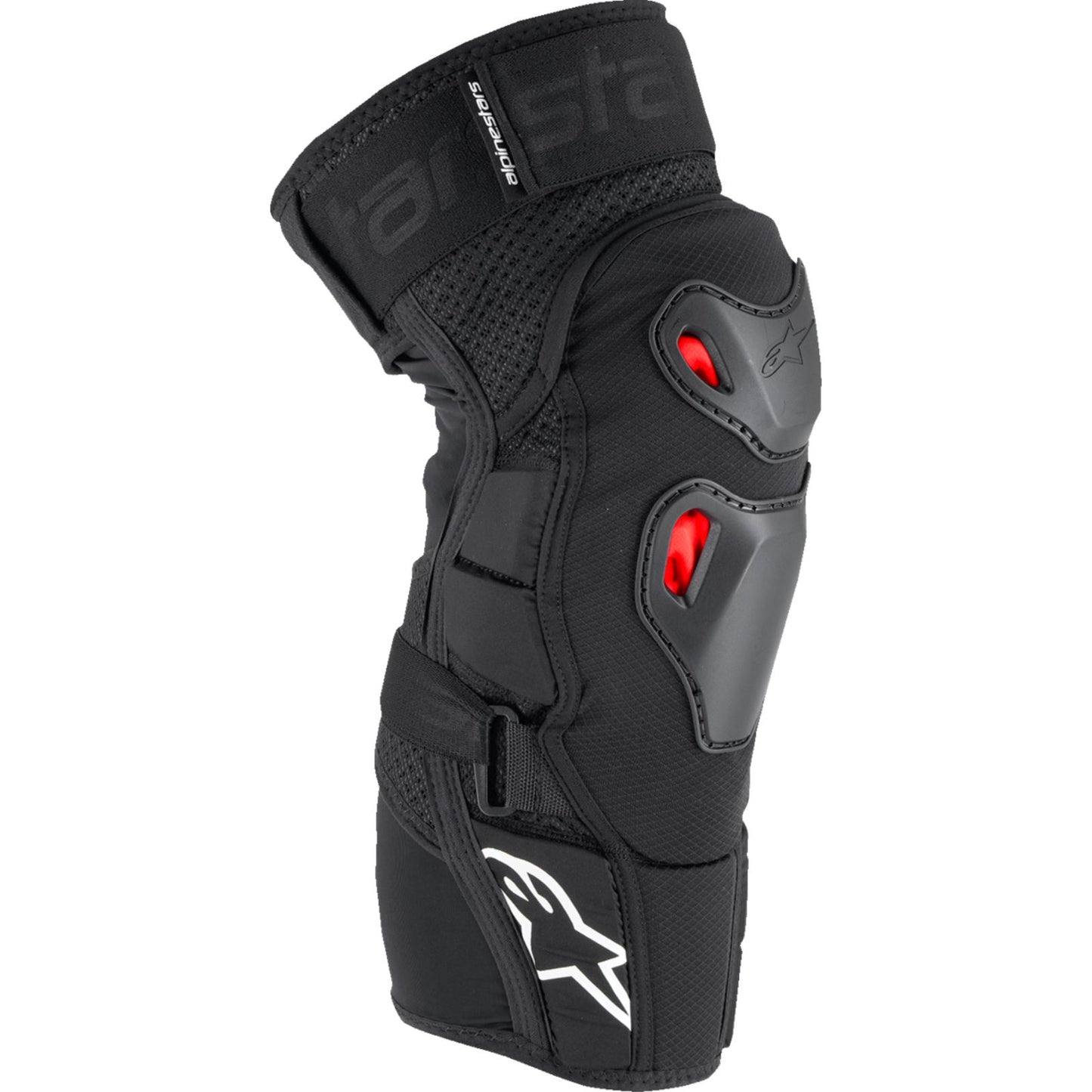Alpinestars Bionic Pro Plasma Knee Protectors - Black/Red/White_1488983