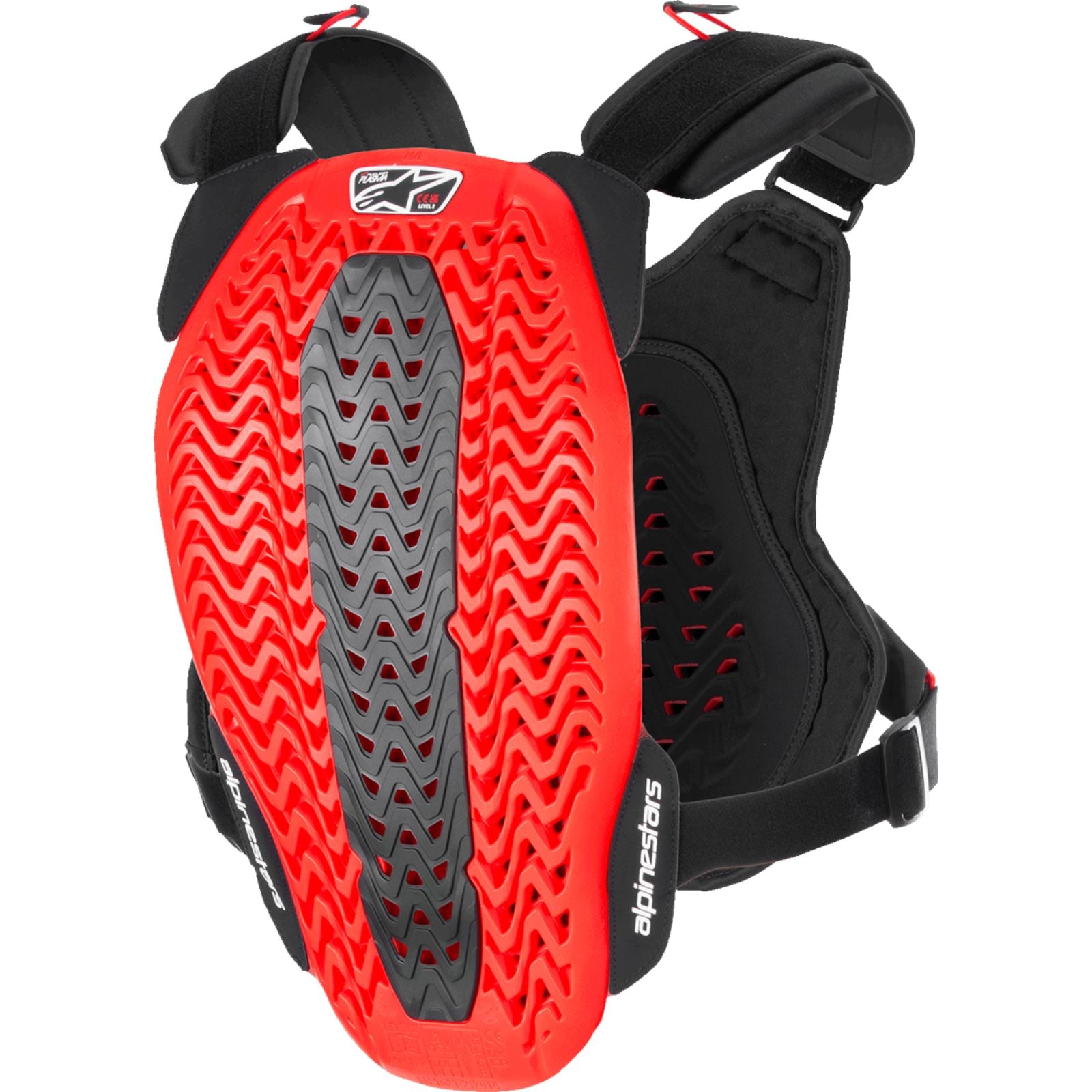 Alpinestars A-5 Plasma Chest Protector - Black/Red/White_1488954