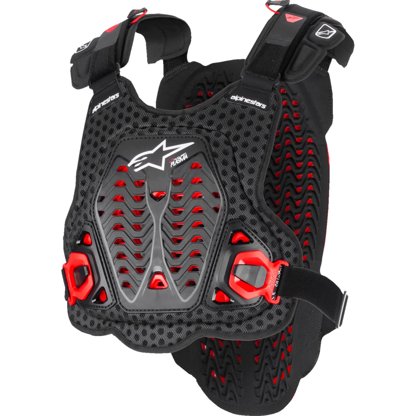 Alpinestars A-5 Plasma Chest Protector - Black/Red/White_1488931
