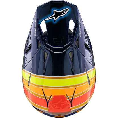 Alpinestars S-M10 TLD Edition 25 Helmet - Blue/Orange/Yellow/Red_1488638