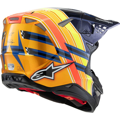 Alpinestars S-M10 TLD Edition 25 Helmet - Blue/Orange/Yellow/Red_1488639